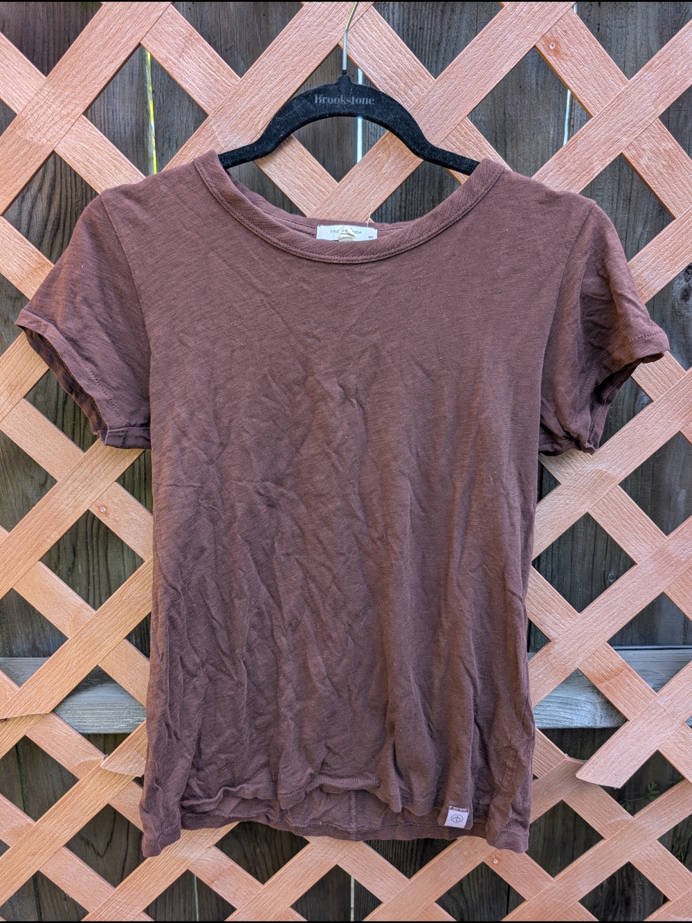 Rag & bone lassic Crewneck T-Shirt - Brown